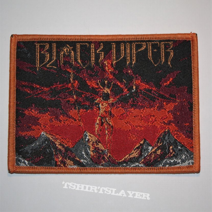 Black Viper - Hellions of Fire Woven patch