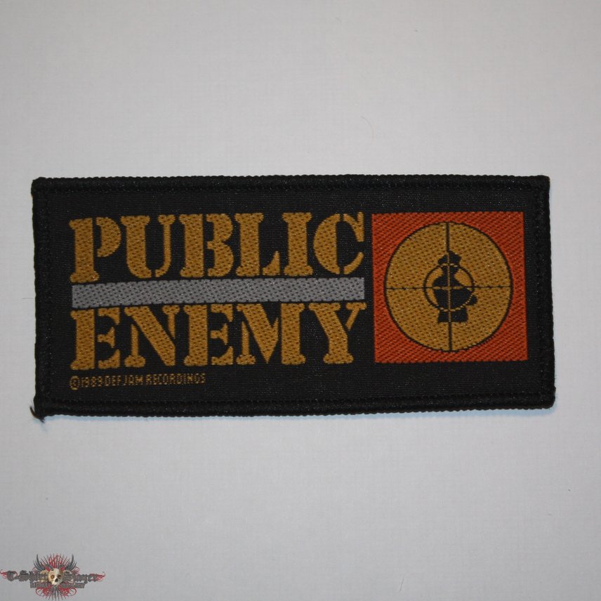 Public Enemy - Woven mini strip patch