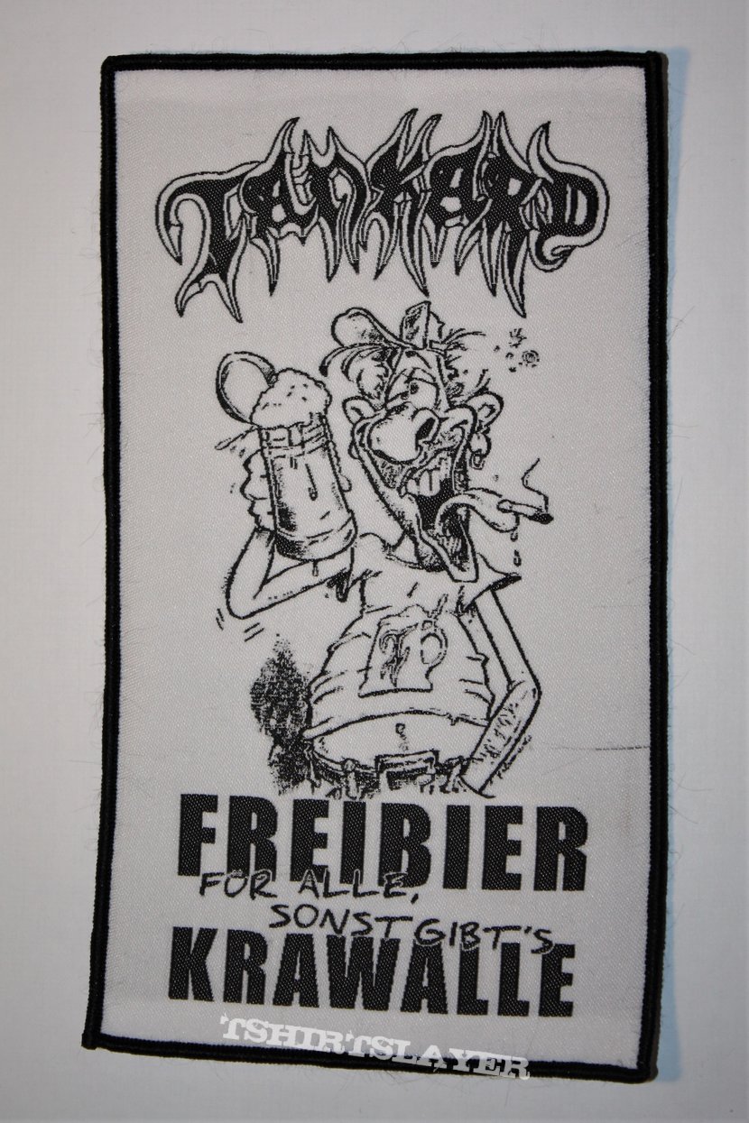 Tankard -  Freibier für alle Woven patch