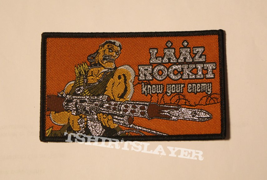 Laaz Rockit Lääz Rockit - Know Your Enemy Woven patch