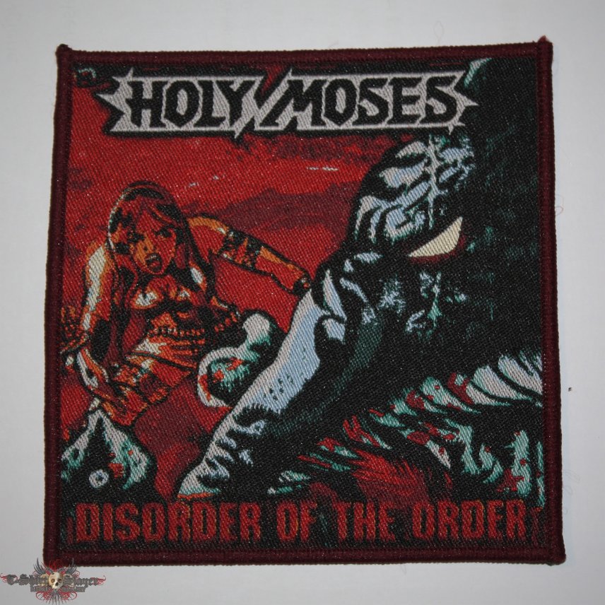 Holy Moses - Disorder of the Order Woven patch