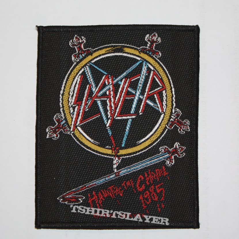 Slayer - Haunting the Chapel Woven patch