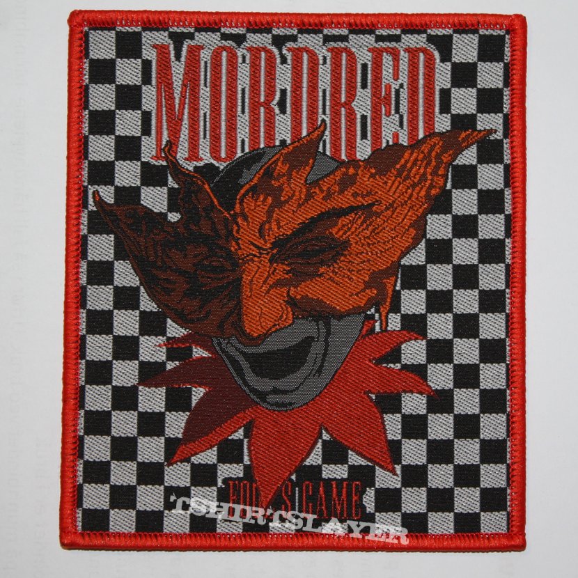 Mordred - Fool&#039;s Game Woven patch