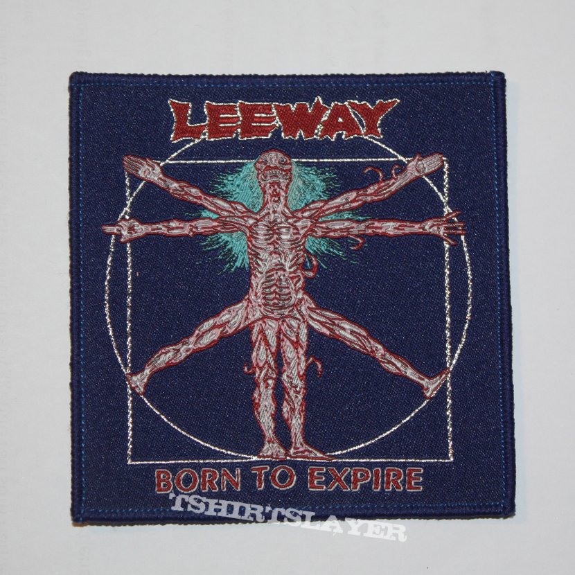 Leeway - Born to Expire Woven patch