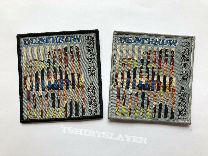 Deathrow - Deception Ignored (Woven patch)