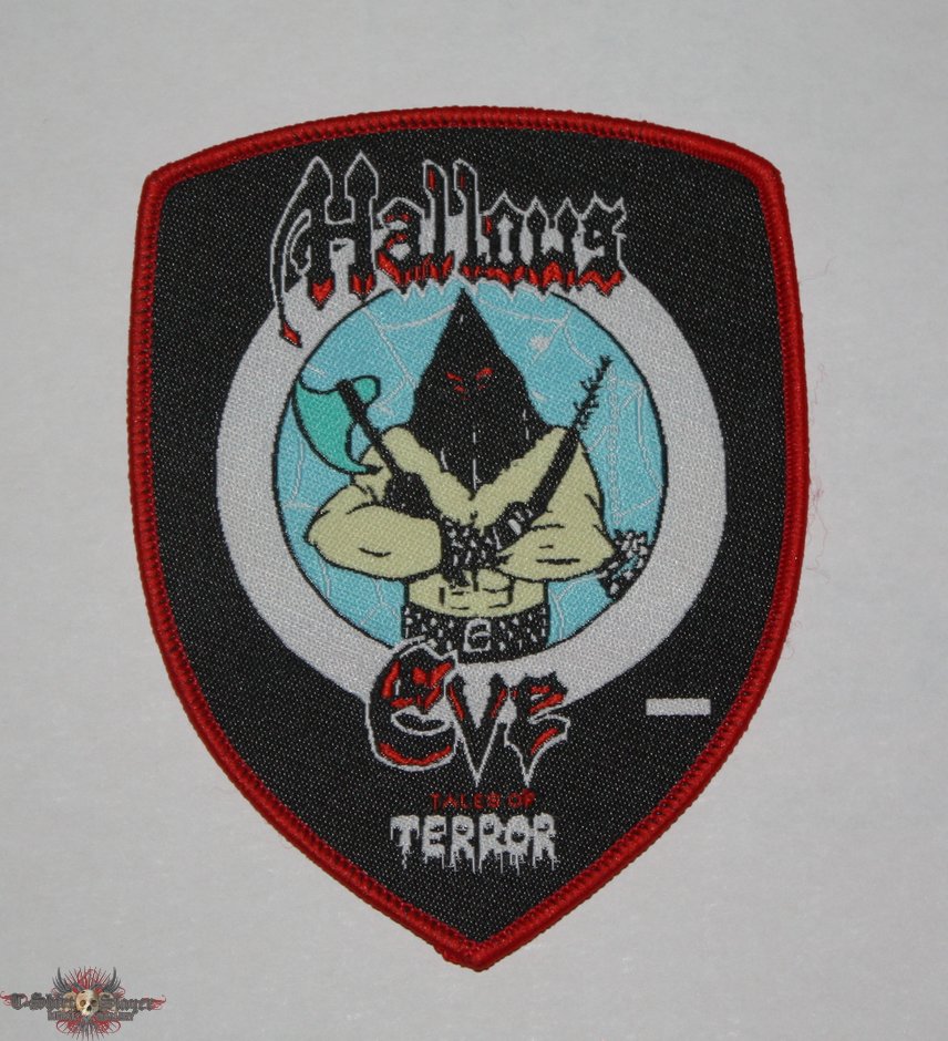Hallows Eve - Tales of Terror Woven shield patch Hallows Eve - Tales of Terror Woven shield patch