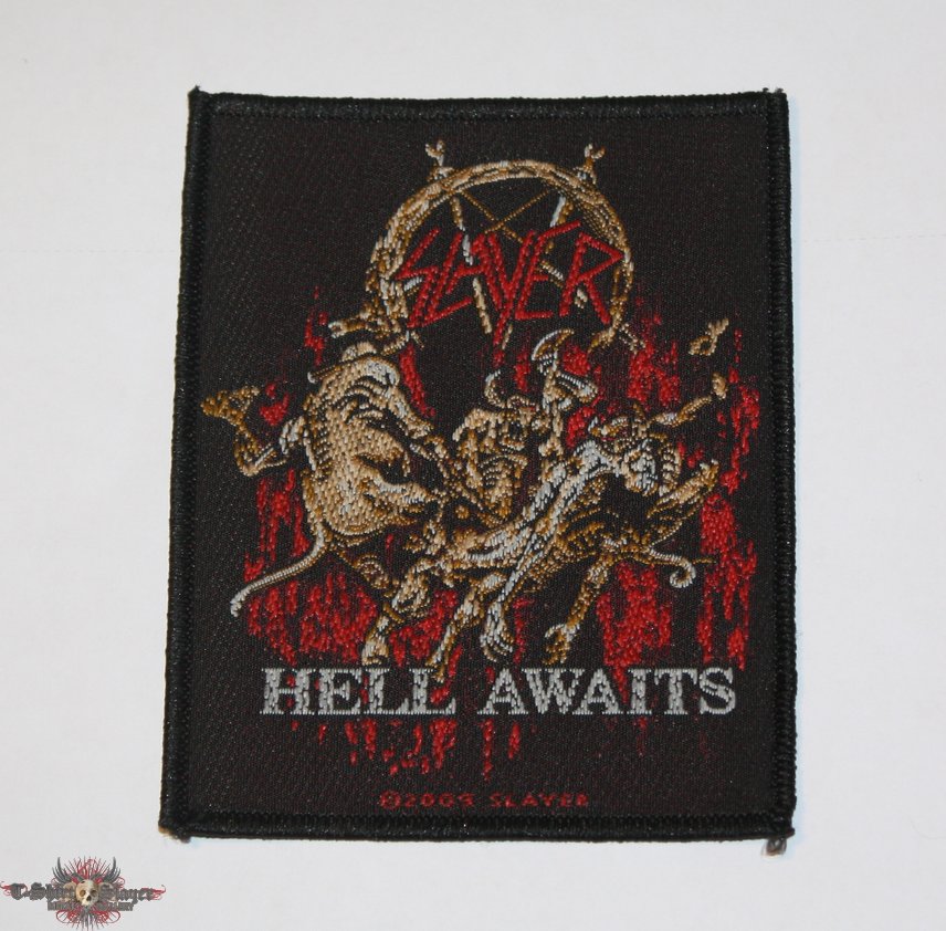 Slayer - Hell Awaits Woven patch