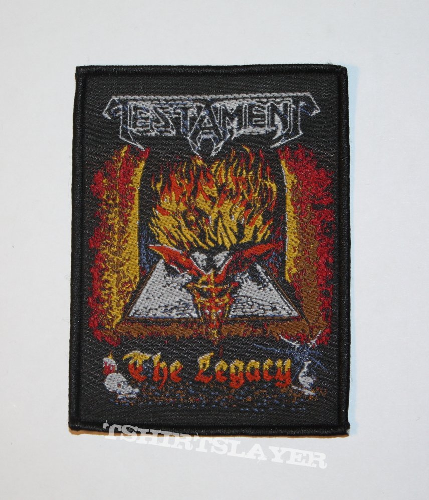 Testament - The Legacy Woven patch