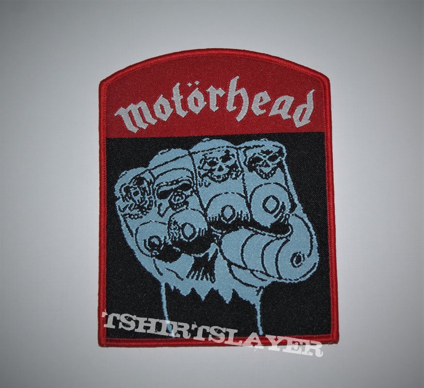 Motörhead Megadeth - Iron Fist Woven bootleg patch