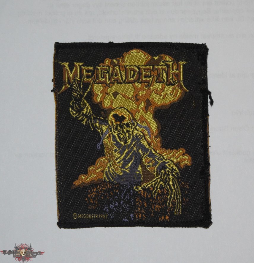 Megadeth - Woven patch