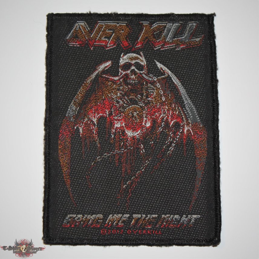 Overkill - Bring Me the Night Woven patch