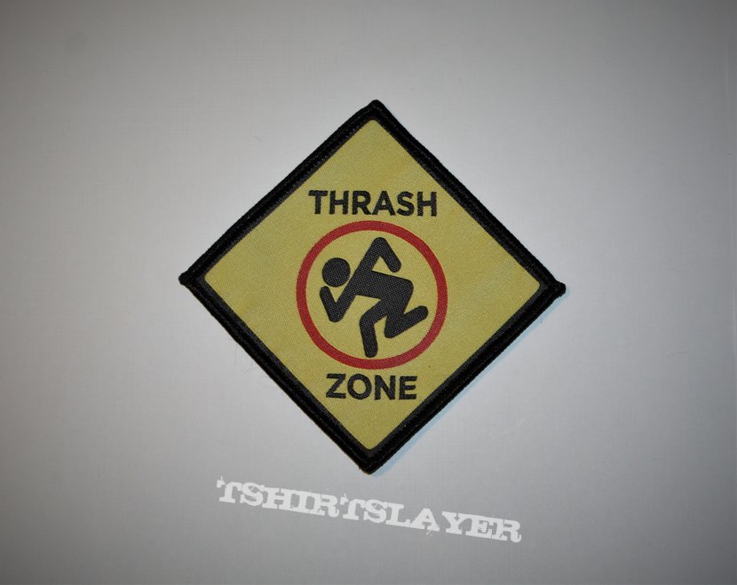 D.R.I. - Thrash Zone Woven patch