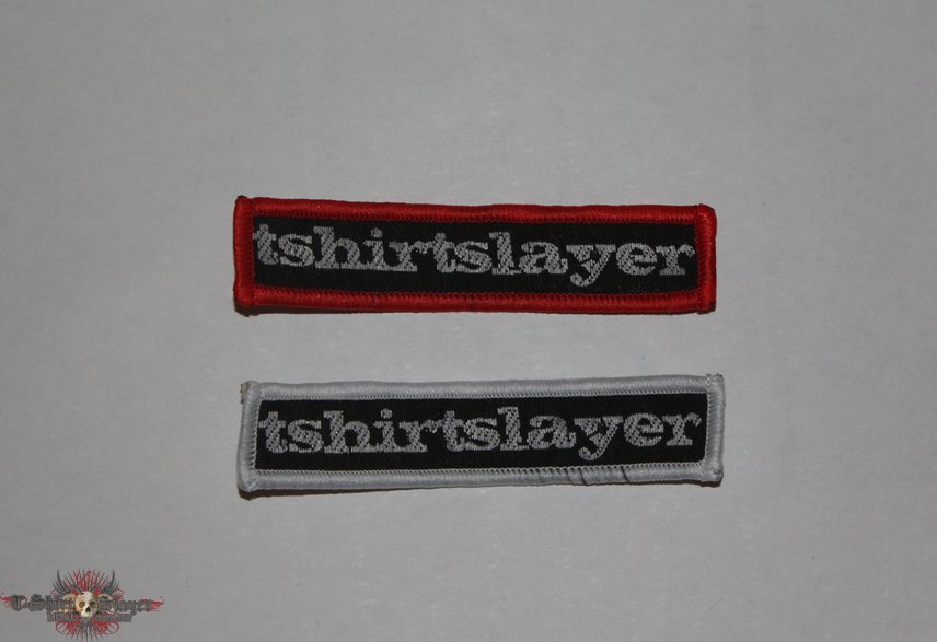 Tshirtslayer Woven logo patch