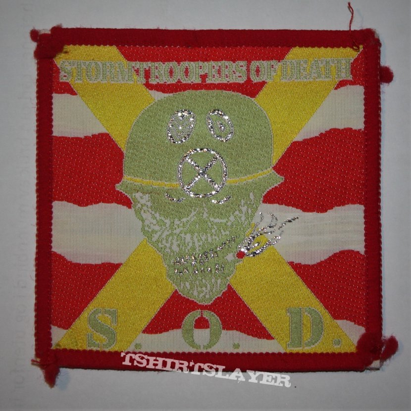 S.O.D. - Speak English or Die Woven patch