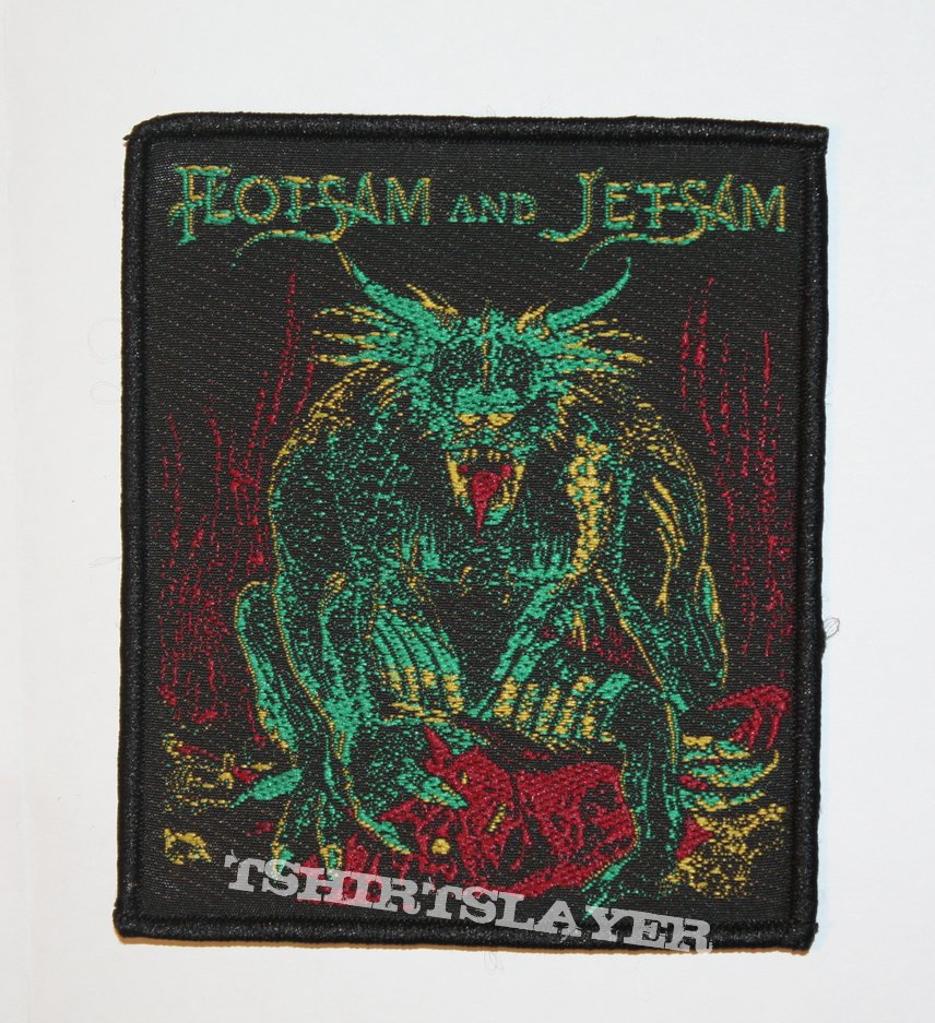Flotsam and Jetsam - Doomsday for the Deceiver Woven patch