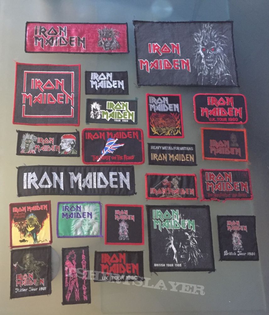 Iron Maiden 1st album/tour - NOTB patch family