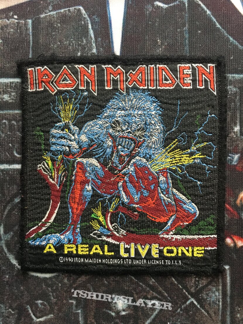 Iron Maiden - A Real Live One Patch 