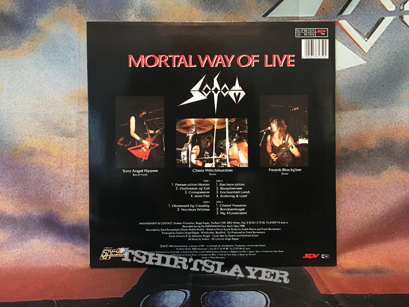 Sodom - Mortal Way Of Live DLP