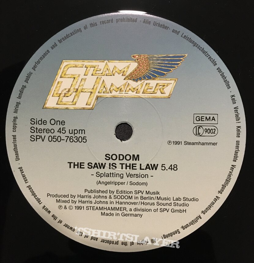 Sodom - The Saw Is The Law Collection 