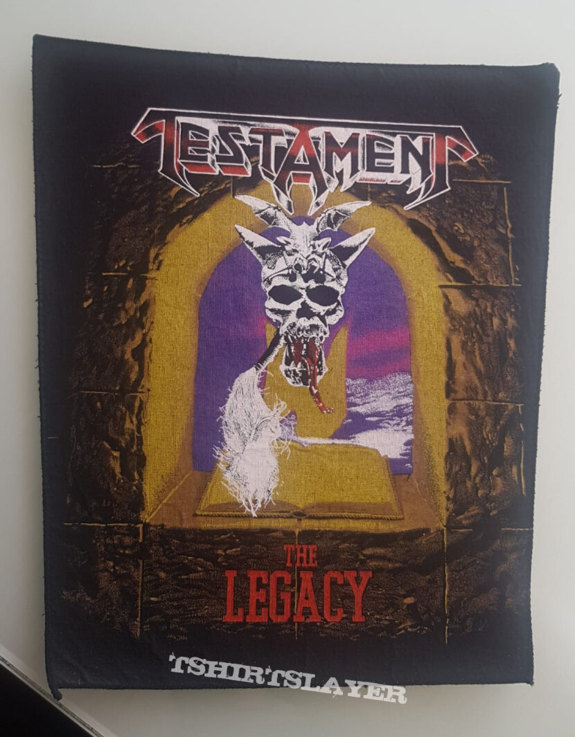 Testament - The Legacy Back Patch 