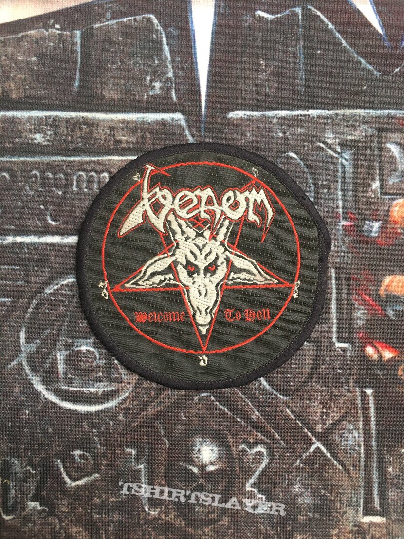 Venom - Welcome To Hell Circle Patch 