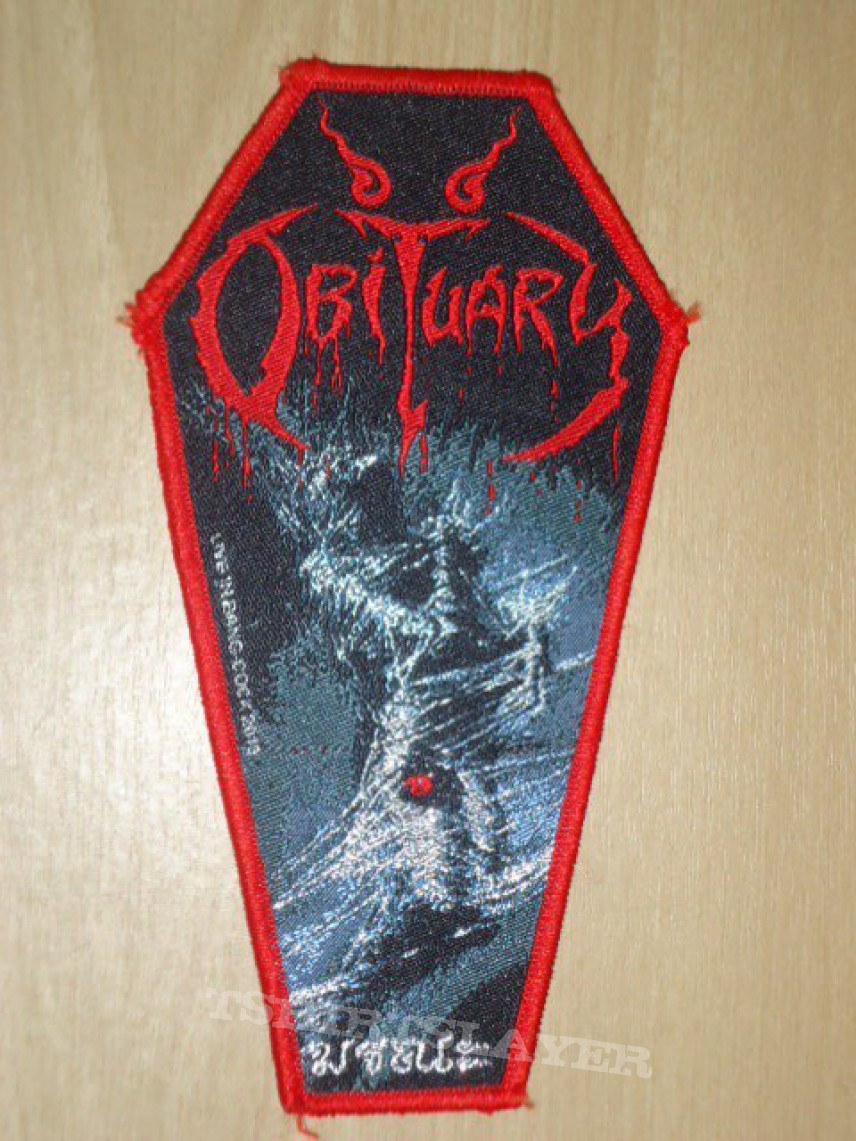 Obituary - Cause of Death (Bang-cock tour) official woven patch