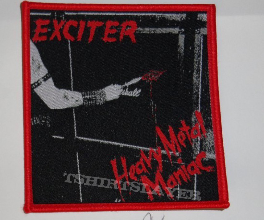 Exciter - Heavy Metal Maniac woven patch