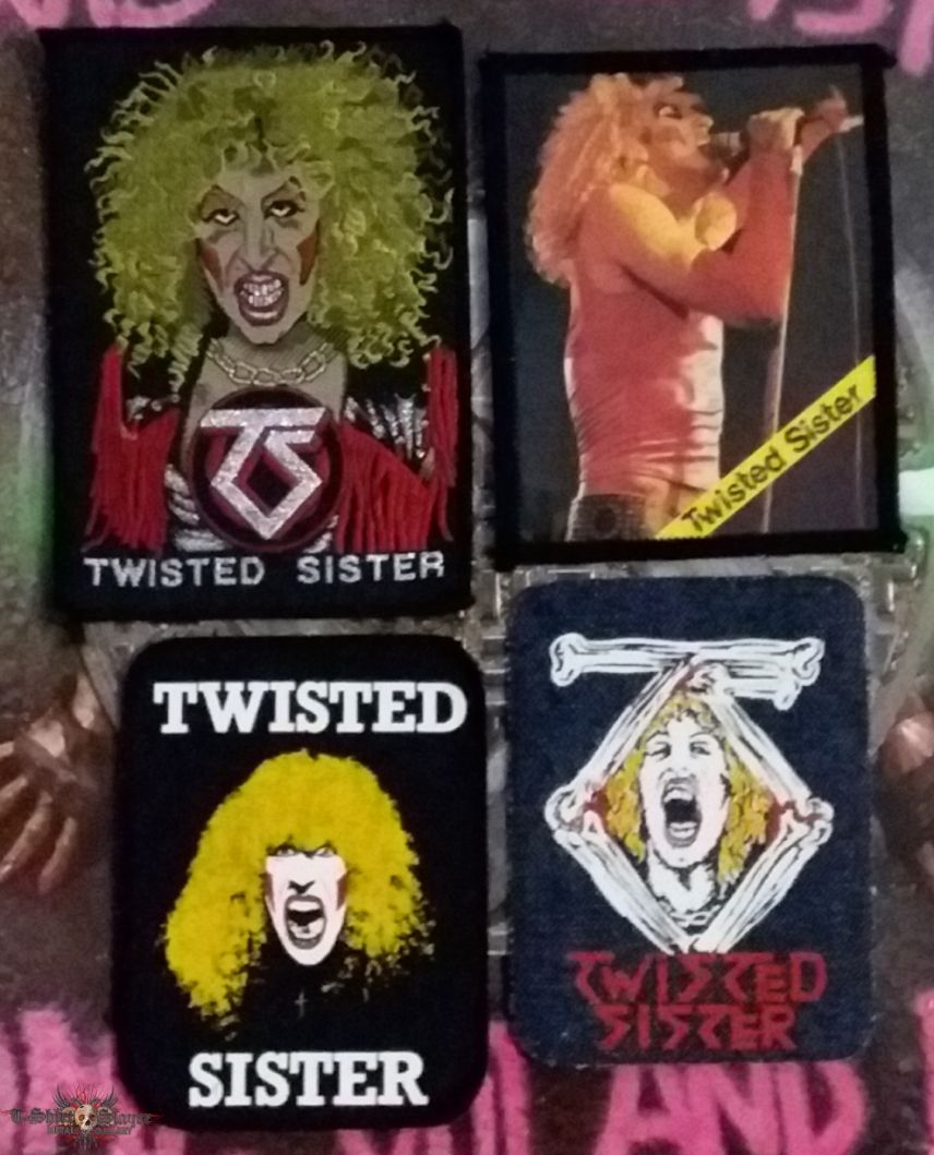 Twisted Sister patches