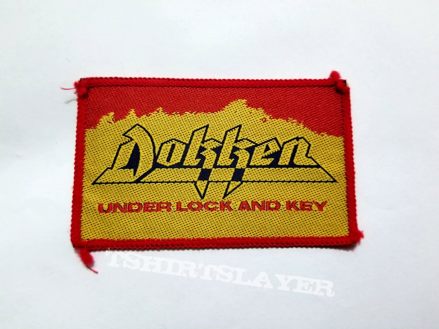 Vintage DOKKEN &quot;Under Lock And Key&quot; 80&#039;s