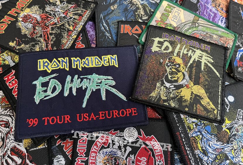 Og Vtg Iron Maiden “ ‘99 TOUR USA-EUROPE” two version 