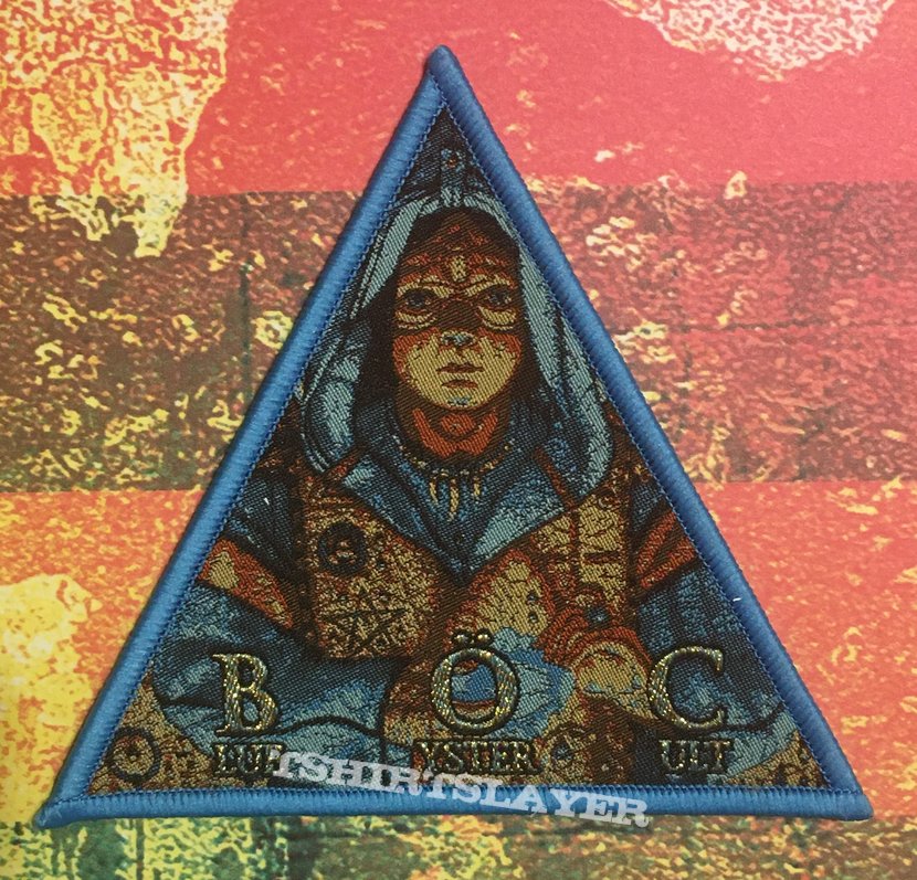 Blue Öyster Cult BOC Triangle Patch