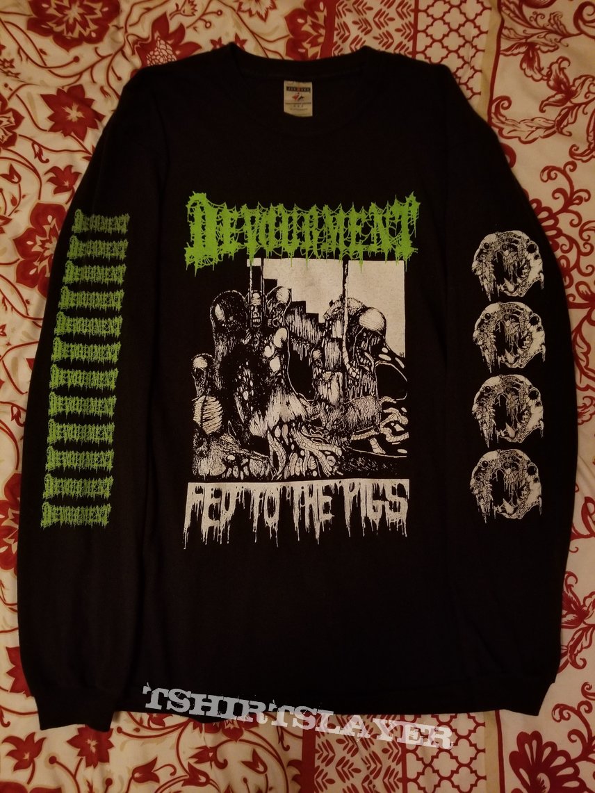 Devourment &quot;Fed To The Pigs&quot; Longsleeve