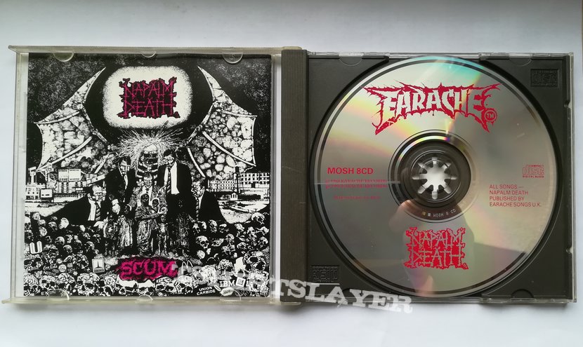 DISTRO - Napalm Death - Scum Live Obliterations CD