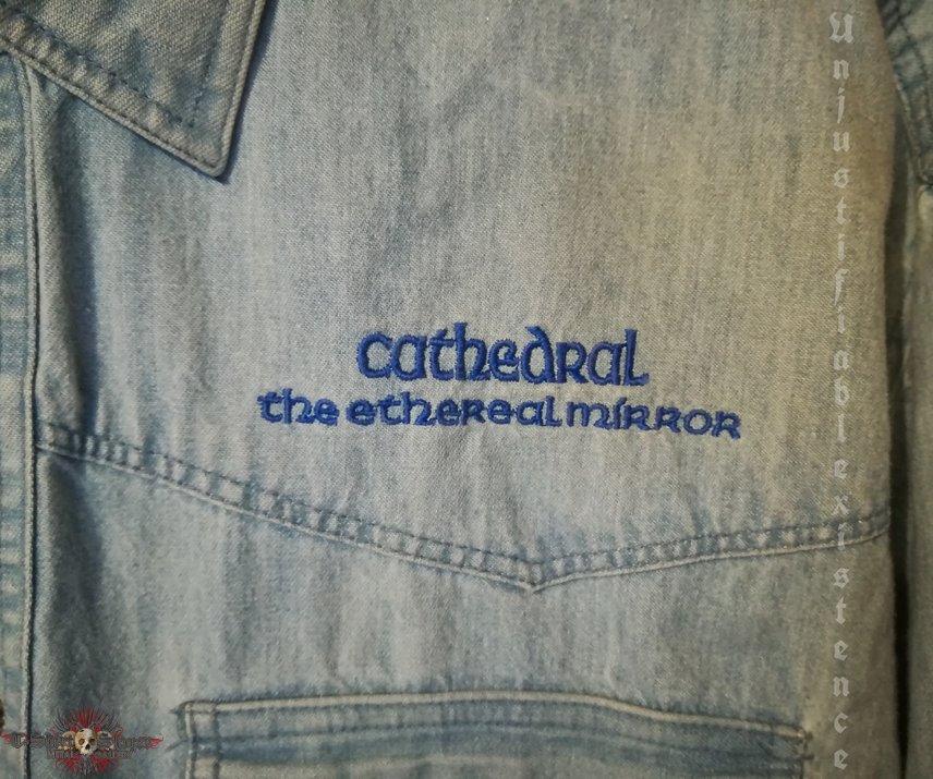 Cathedral - The Ethereal Mirror Promo Denim Shirt + Patches 