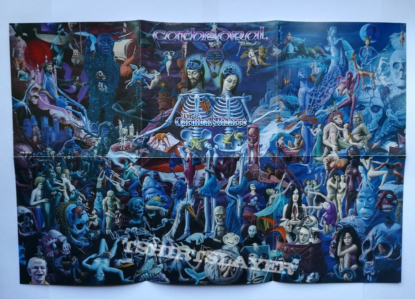 Cathedral - The Carnival Bizarre 1995 (CD) Japanese Press