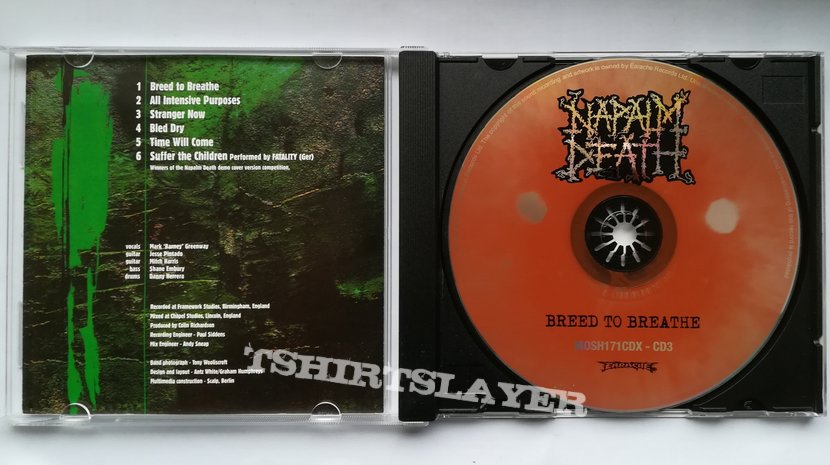 Napalm Death - Breed To Breathe 2011 (CD) 