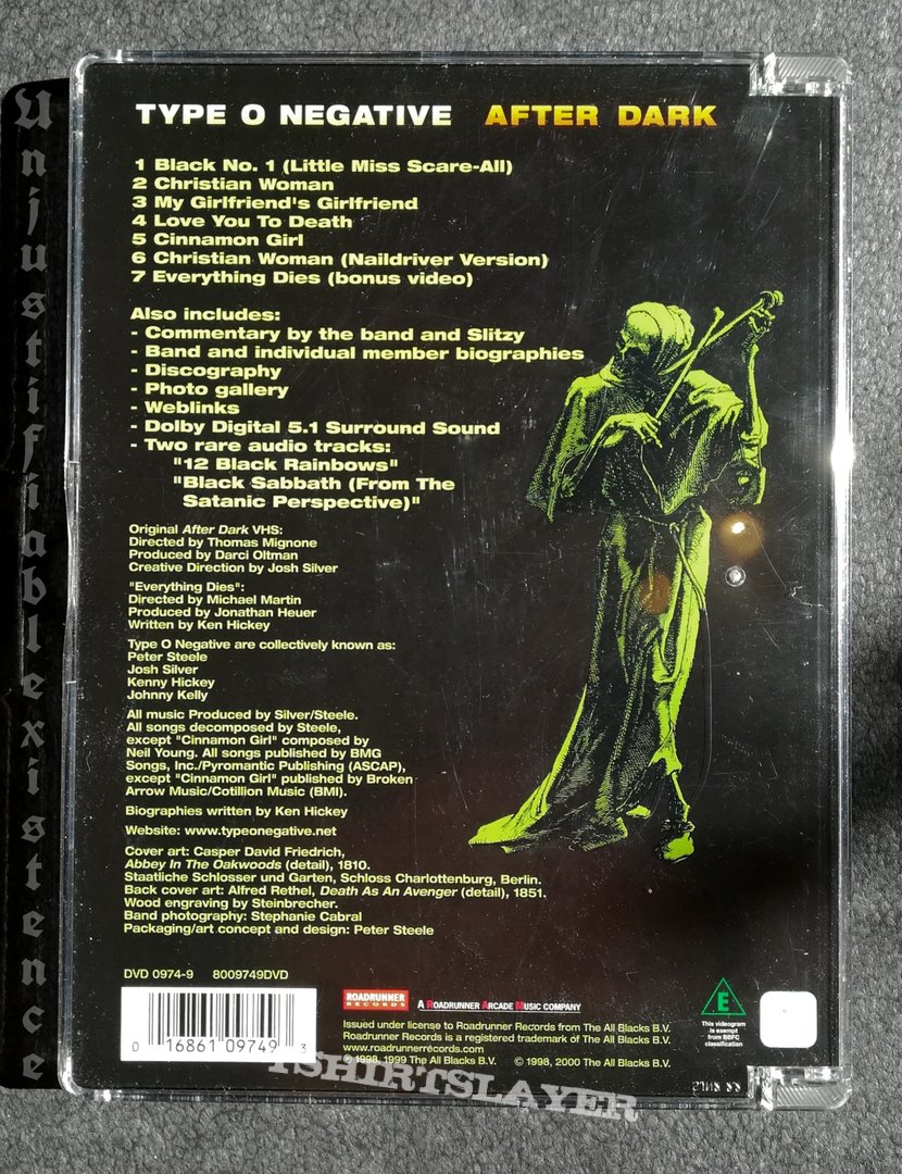 Type O Negative After Dark DVD