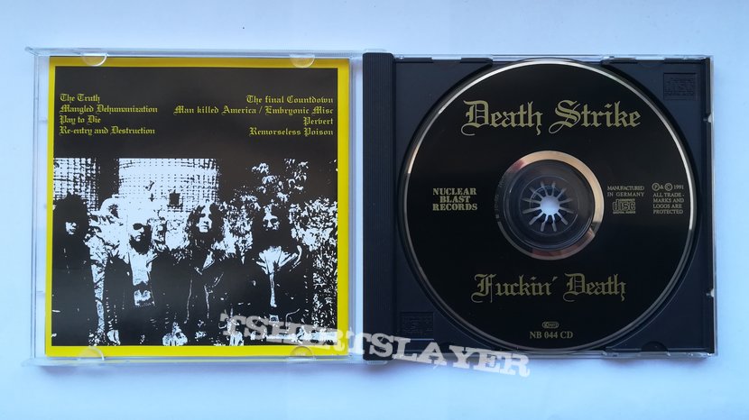 Death Strike - Fuckin&#039; Death 1991 (CD) 