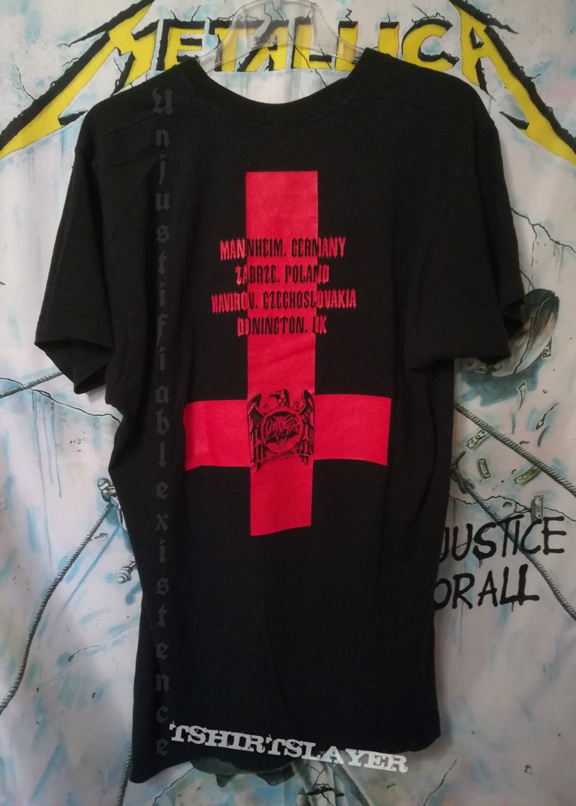 Slayer - 1992 Tour T-Shirt | TShirtSlayer TShirt and BattleJacket Gallery