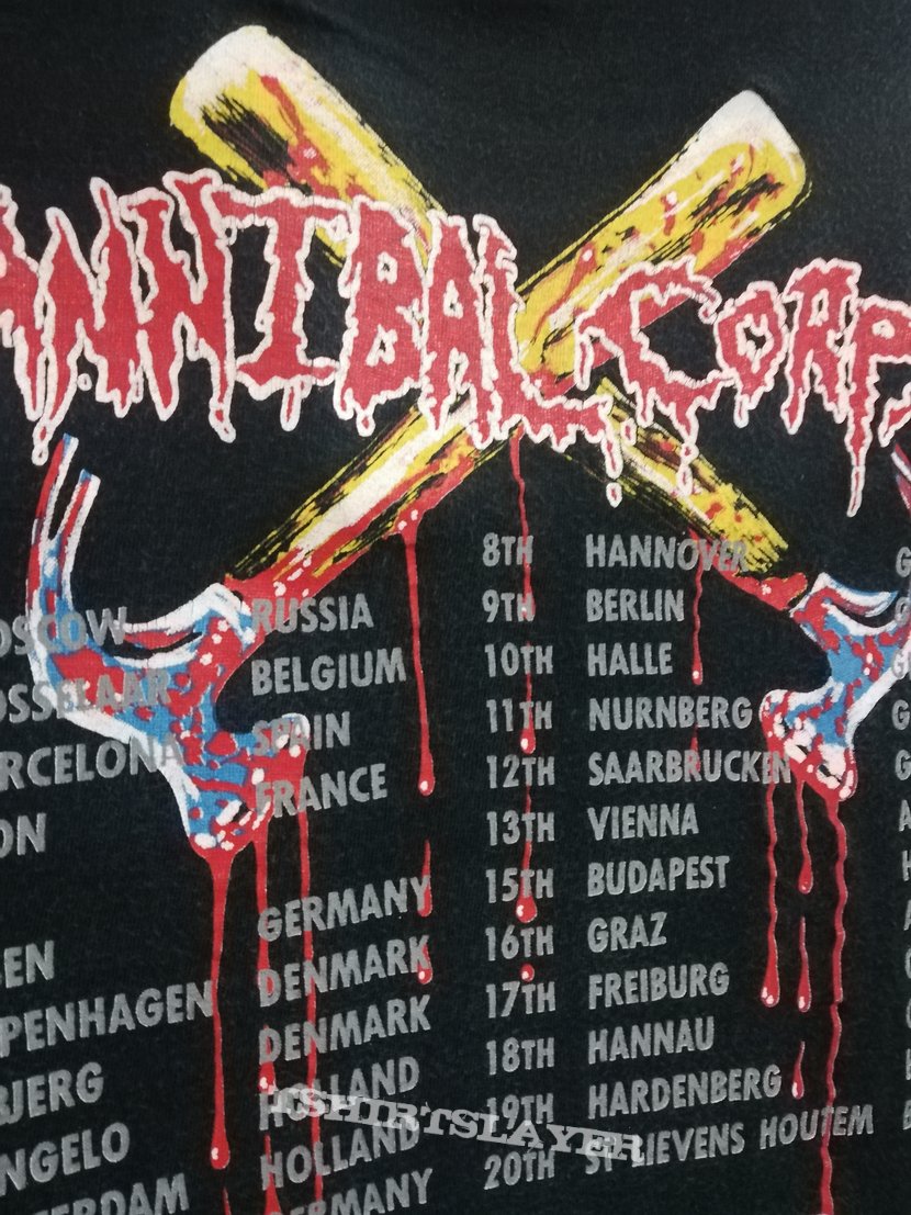 Cannibal Corpse European Tour 93
