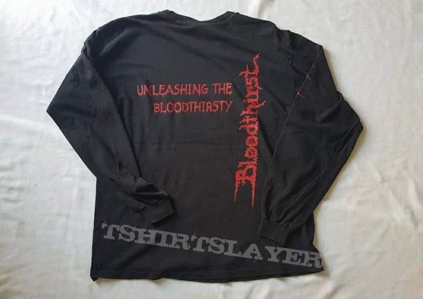 Vtg.Cannibal Corpse  Bloodthirst 1999 LS TShirt 