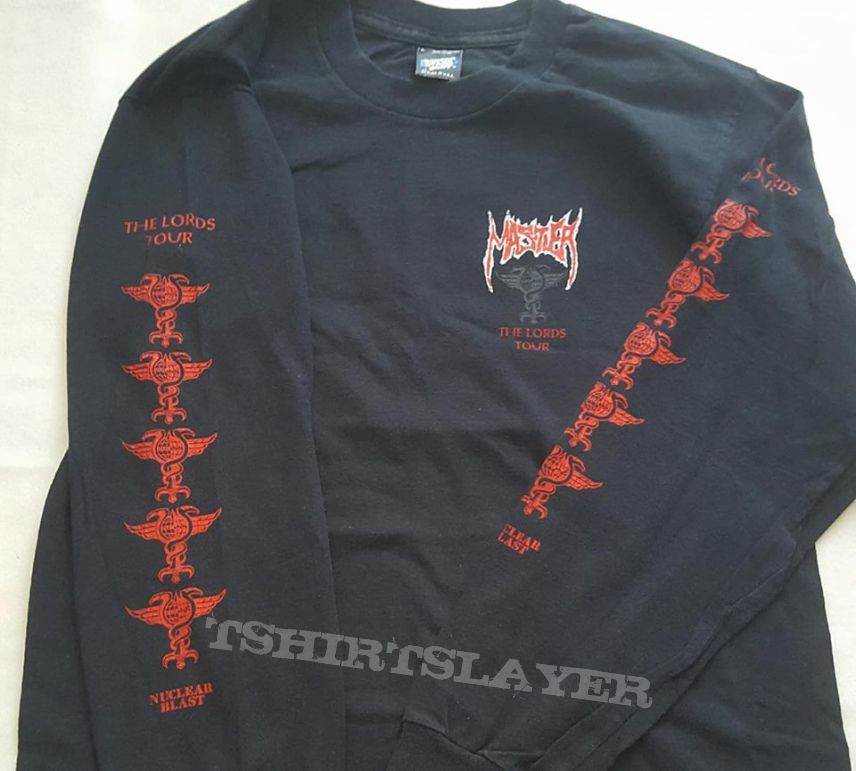 Vtg. Master The Lords Tour LS T Shirt | TShirtSlayer TShirt and ...