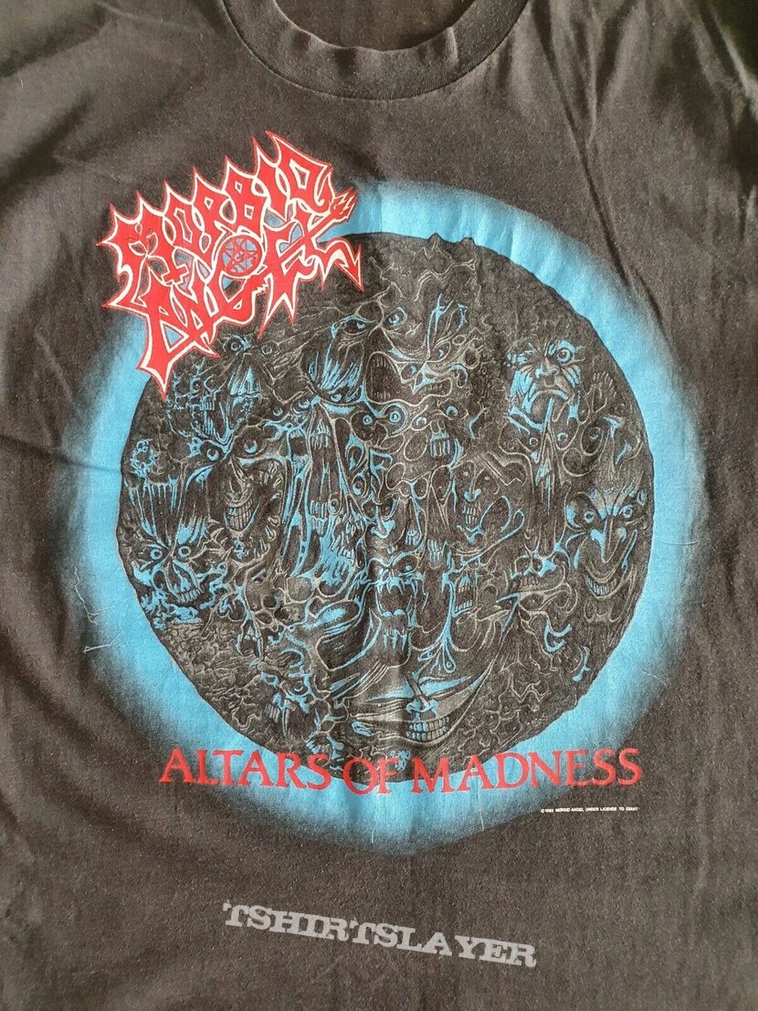 Morbid Angel Promo Debut Altars of Madness [1989] Under License to Giant 1993 T-Shirt