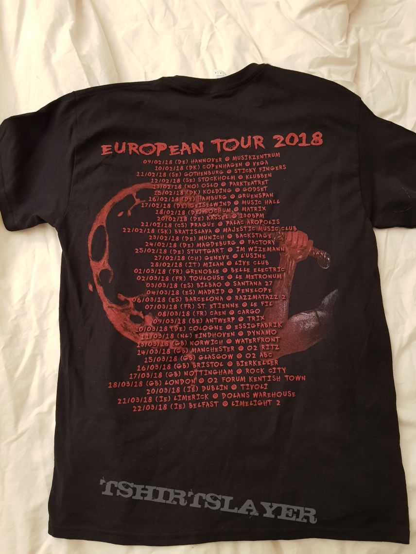 Cannibal Corpse Tour Shirt Europe 2018