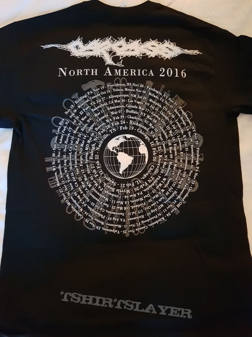 Carcass Tour Shirt US