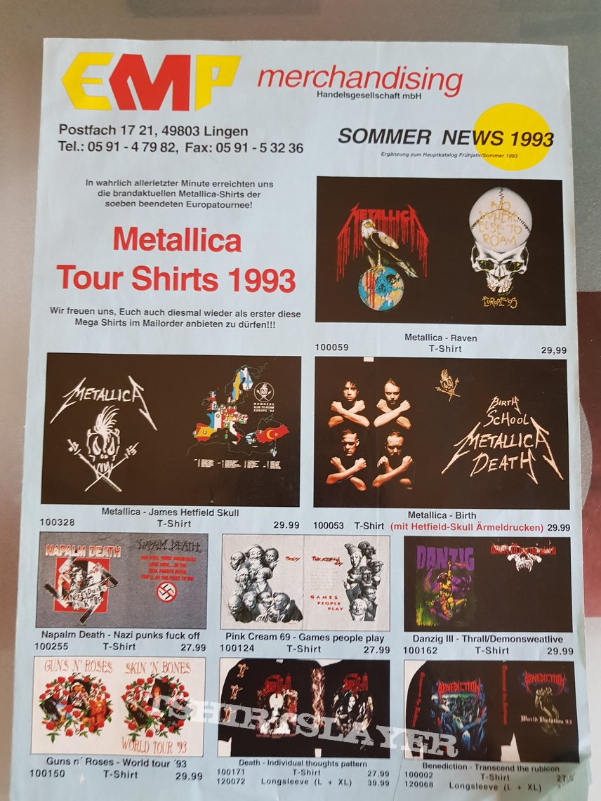 Metallica EMP 1993
