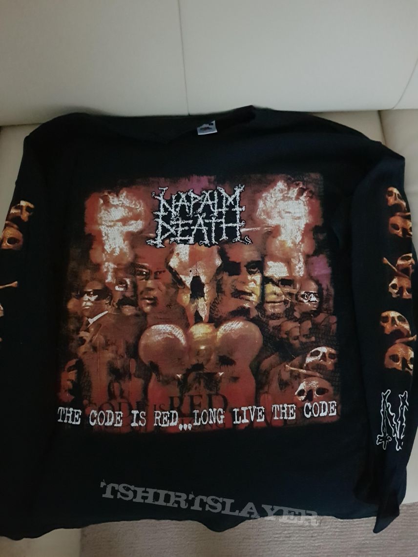Napalm Death Tour LS Code Red