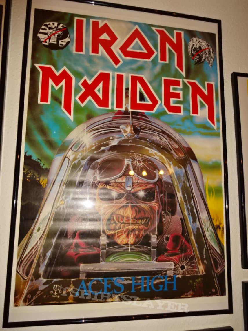 Aces high iron. Iron Maiden 1984. Iron Maiden Aces High. Iron Maiden Aces High плакат. Aces High Iron Maiden Постер.