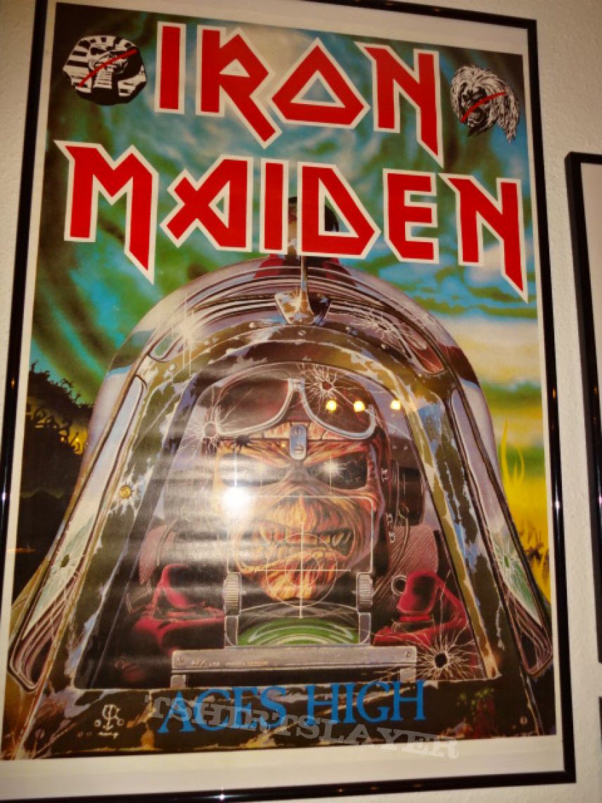 Iron Maiden &quot;Aces High&quot; 1984 (Poster)