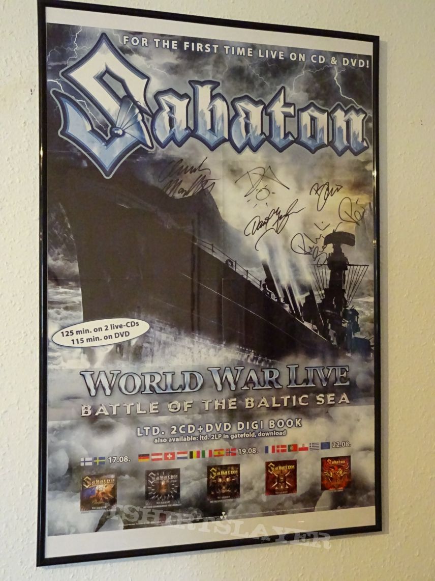 Sabaton &quot;World War Live&quot; (Poster)